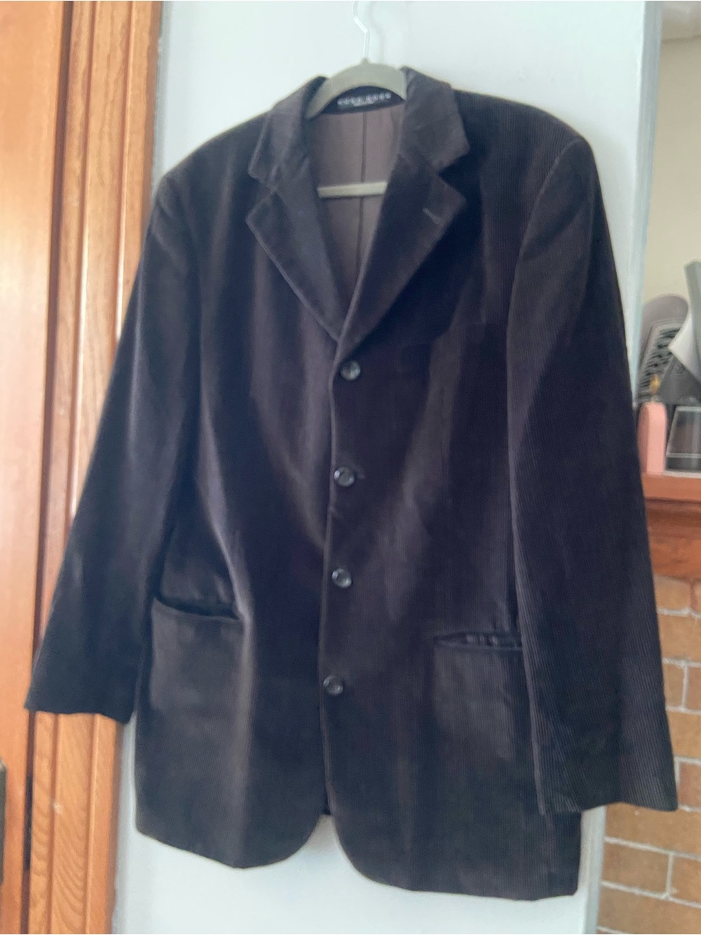 Hugo Boss velvet black four button Blazer M/L EUC